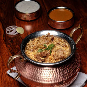 Mutton Biryani Family [Serves 4-5]
