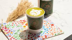 Matcha Vanilla Bean Latte