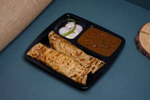 Rajma Paratha Meal