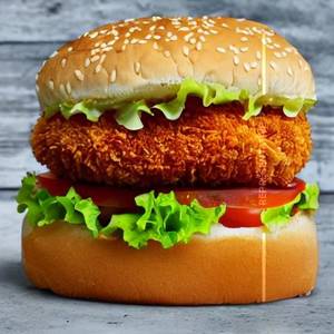 Crispy chiken burger