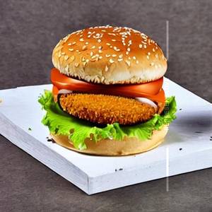 Paneer Zinger Delight Burger