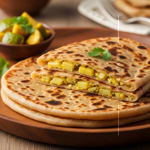 Aloo paratha                                                  