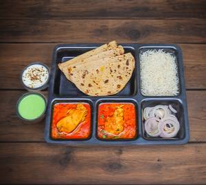 Deluxe Chicken Thali