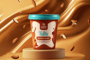 Almond Rocks Tub 600 Ml