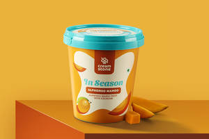 Alphonso Mango Tub 600 Ml