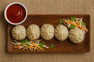 Beef Momos Steamed - 5 Pcs
