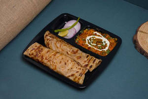 Mix Veg Paratha Meal