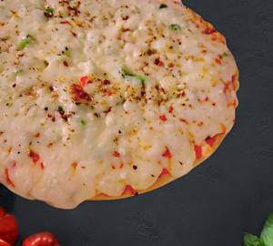 Double cheese paneer tikka pizza