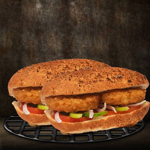 Aloo Tikki Slider + Aloo Tikki Slider.