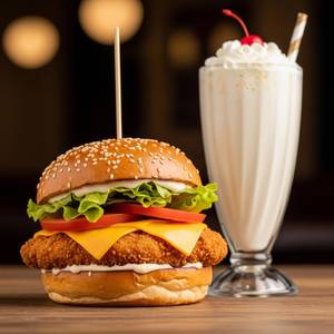 Chicken Burger + Sharjah