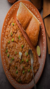 Pao Bhaji-(2pcs Pao)