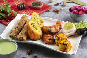 Tandoori Veg Kebab Platter
