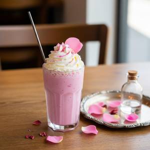 Rose Milkshake