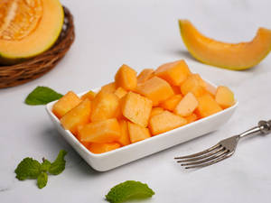 Muskmelon Fruit Bowl