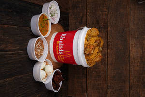 Chicken Bucket Biryani For 5