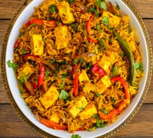 Cheese biryani