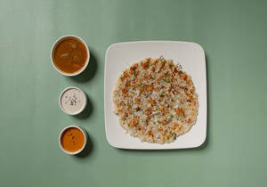 Onion Coconut Uttapam