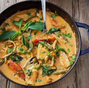 Chicken Red Thai Curry