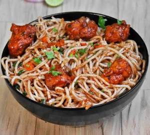 Noodles with manchurian