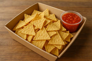 Mexican Nachos with Salsa Dip