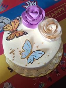Choco vanilla cake