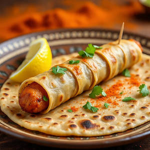 Chicken Seekh Naanwich[O]