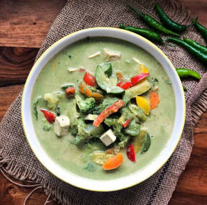 Veg Green Thai Curry