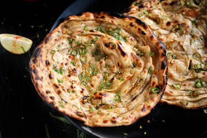 Green Chilly Lacha Prantha