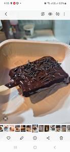 Dark Chocolate Mini Waffle window