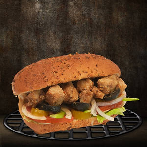 Cheesy Pepper Chicken Slider