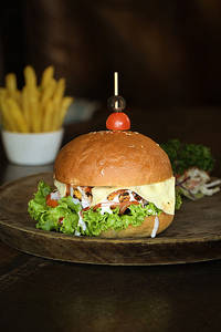 Spicy Paneer Burger