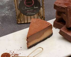 Espresso Coffee Cheesecake Slice