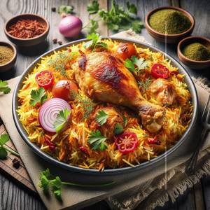 Chicken Biryani (Per Plate)                        