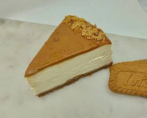 Lotus Biscoff Cheesecake Slice