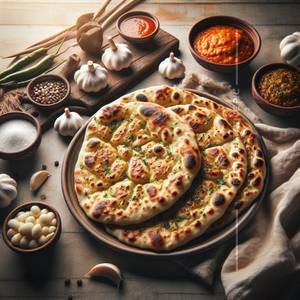 Garlic Naan                                                  