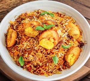 Egg biryani [4 eggs]