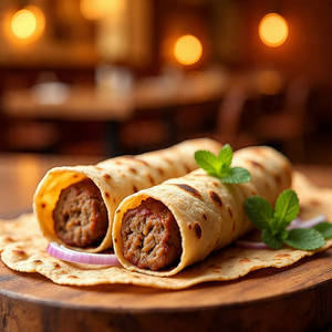 Mutton Seekh Naanwich[O]