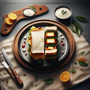 Classic Paneer Makhani Sandwich                                           