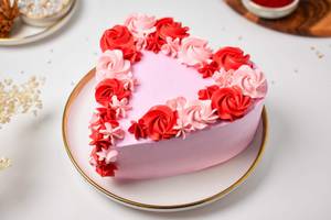 Heart Bloom Cake