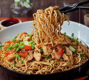 Chicken noodles