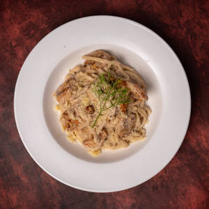 LINGUINE CREMA PRAWNS