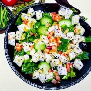 Cottage cheese hawaiian salad