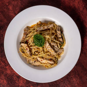 SPAGHETTI AGLIO E OLIO CHICKEN