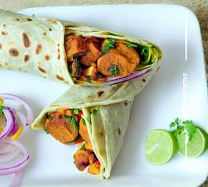 Aloo Tikki Wrap