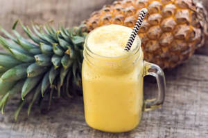 Pineapple Milk Shake
