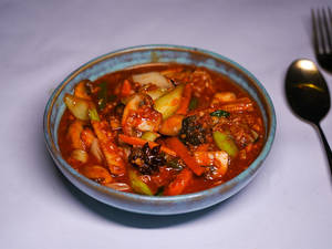 Exotic Vegetables In Choice Of Sauce