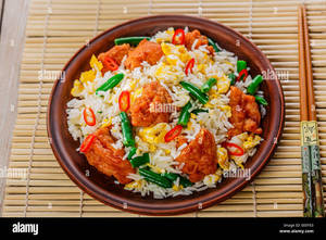 Double Egg Chicken Fried Rice