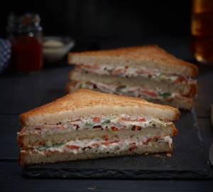 Veg Mayonnaise Grilled Sandwich