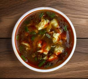 Chicken hot and sour soup