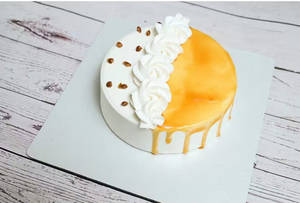 Butterscotch Cream & Crunch Cake